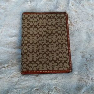 Coach passport holder